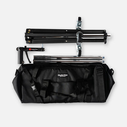 Studio Camera Stand Portable Side Kick 3-section STA-06-093 Full Option Kit